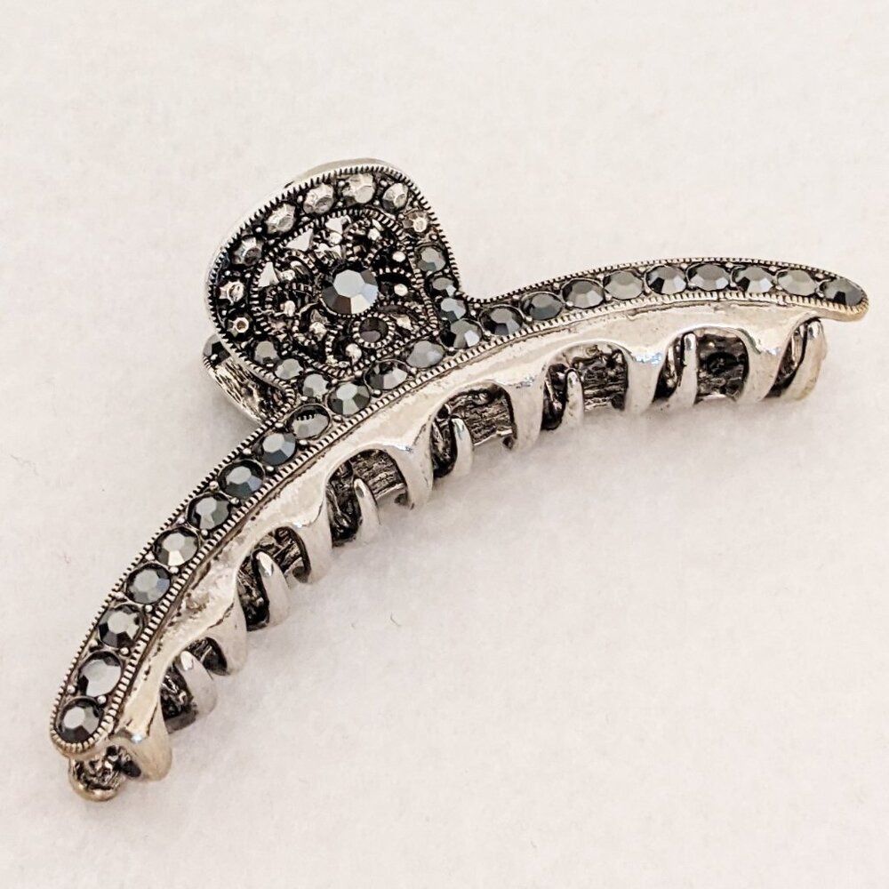 Rhinestone Curve Hair Claw